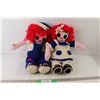 Image 1 : Raggedy Anne and Andy Crochet Dolls