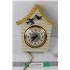Image 1 : Snider Birdhouse Wall Clock - tested Powers On