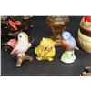 Image 6 : Chicken Egg Salt and Pepper Shakers, Kerosene Lamp, Assorted Animal Decorations