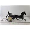 Image 1 : Horse Carriage Clock - Tested Powers On