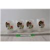 Image 1 : (4) Rooster Juice Glasses