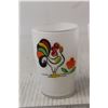 Image 2 : (4) Rooster Juice Glasses