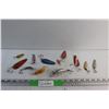 Image 1 : (12) Vintage Metal Fishing Lures