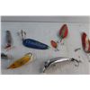 Image 3 : (12) Vintage Metal Fishing Lures