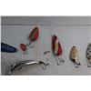 Image 4 : (12) Vintage Metal Fishing Lures
