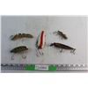 Image 1 : (5) Vintage Fishing Lures