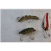 Image 2 : (5) Vintage Fishing Lures