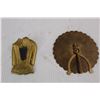 Image 4 : Vintage Brass For 40 Years Calendar, Brass M.Myers And Son GoodLuck 1870 Clip