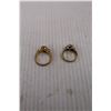Image 2 : (2) Costume Jewellery Rings