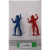 Image 1 : (2) Vintage Plastic Toy Figurines