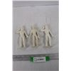 Image 1 : (3) Vintage Plastic Astronaut Toy Figurines