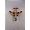 Image 2 : Pan Am Airlines Tin 747 Wind Up Toy Missing Tail, Engines