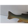 Image 5 : (2) Wooden Fish Vintage Wall Decor