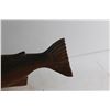 Image 2 : Wooden Carved Fish Decor