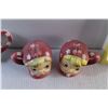 Image 4 : Ceramic Miss Cutie Pie Salt & Pepper Shakers, Notepad and Tea Bags Holders