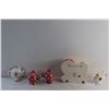 Image 7 : Ceramic Miss Cutie Pie Salt & Pepper Shakers, Notepad and Tea Bags Holders