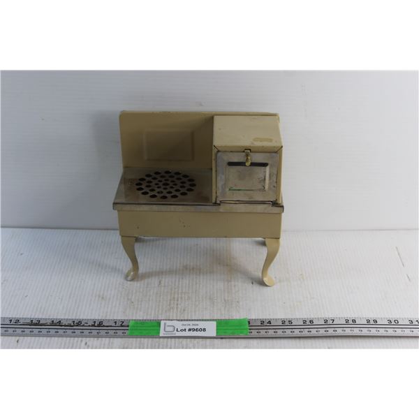Vintage Tudhope Tin Electric Miniature Stove Toy - As Is