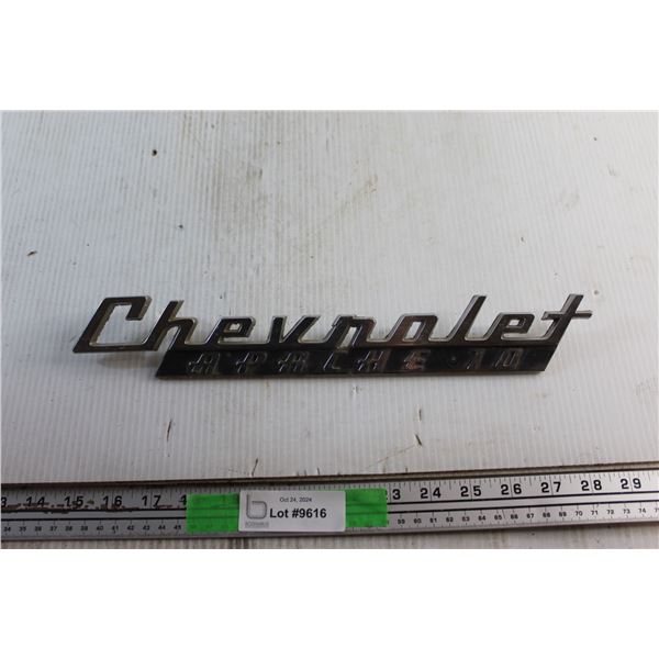 1960 Chevy Apache Emblem