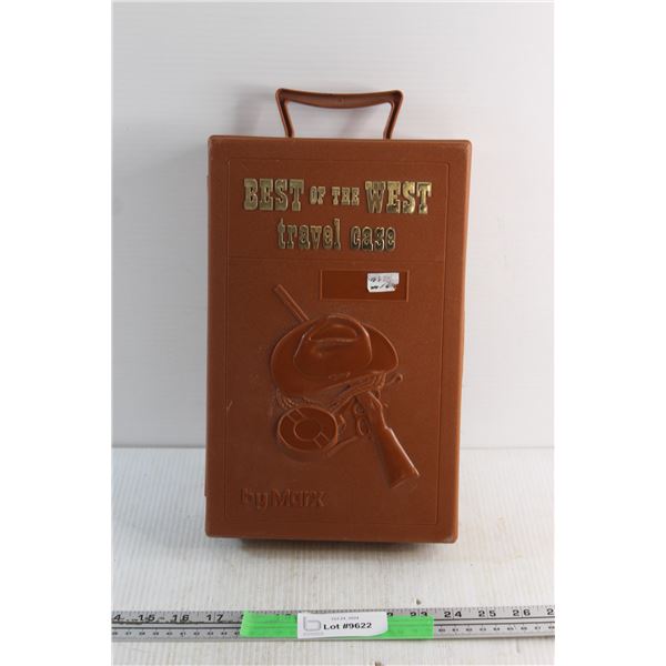 Best of the West Plastic Travel Case by Marx