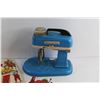 Image 4 : Vintage Battery Mixmaster Toy, Wind Up Toy and Junior Novelty Whistles