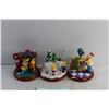 Image 2 : (3) The Simpsons Ornaments with Certificate