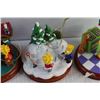 Image 7 : (3) The Simpsons Ornaments with Certificate