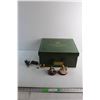 Image 1 : The Bradford Exchange Box and The Simpsons Christmas Ornaments