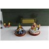 Image 2 : The Bradford Exchange Box and The Simpsons Christmas Ornaments