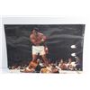 Image 2 : Mohammed Ali Boxing Scene Poster 18'' x 12''