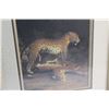 Image 3 : Framed Leopards Print 16'' x 14''