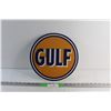 Image 1 : Gulf Tin Sign 12''