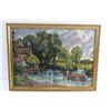 Image 2 : Framed Needle Point Art 21'' x 18''