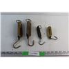 Image 1 : (4) Vintage Brass Pocket Scales