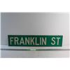 Image 1 : Franklin St Street Sign 29'' x 6''
