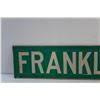 Image 2 : Franklin St Street Sign 29'' x 6''