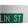 Image 4 : Franklin St Street Sign 29'' x 6''
