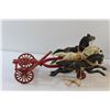 Image 8 : Vintage Cast Iron Galloping Fire Engine