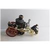 Image 9 : Vintage Cast Iron Galloping Fire Engine
