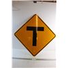 Image 1 : T Junction Road Sign
