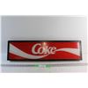 Image 1 : Enjoy Coke Coca Cola Sign 30'' x 9''