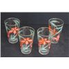 Image 3 : (4) Matching Juice Glasses (4 1/2" tall)