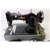 Image 2 : Domestic Sewing Machine in Case (powers on - light works)