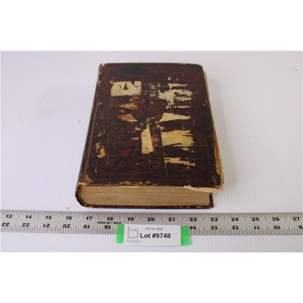 1887 Dr. Chase's Third Last & Complete Book - Household Physician (cover & pages coming loose)