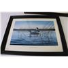 Image 4 : (2) Signed Reflections of Saskatchewan Wildlife Numbered Prints - Loons - Eagle - By Dave Hiebert (1