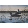 Image 5 : (2) Signed Reflections of Saskatchewan Wildlife Numbered Prints - Loons - Eagle - By Dave Hiebert (1