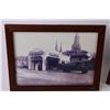 Image 2 : (4) Framed Prints of Vintage Service Station Photographs - Texaco - Sinclair