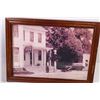 Image 3 : (4) Framed Prints of Vintage Service Station Photographs - Texaco - Sinclair