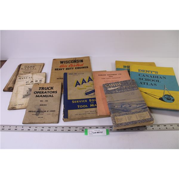 Vintage Tool & Operator Manuals - Farm Practice - Dents Canadian Atlases