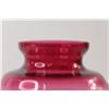 Image 2 : MCM Art Glass Vintage Cranberry Glass Vase
