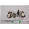Image 1 : (4) Small Star Wars Action Figures